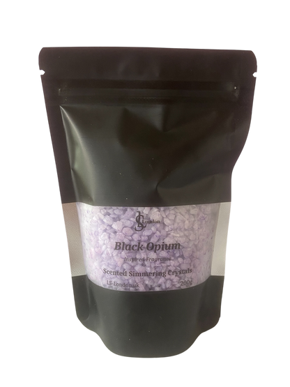 Inspired By black opium Scented Shimmering Crystals (Sizzlers) 
