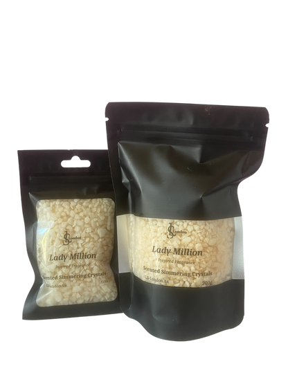 inspired by Lady Million sizzlers 200g and 50g