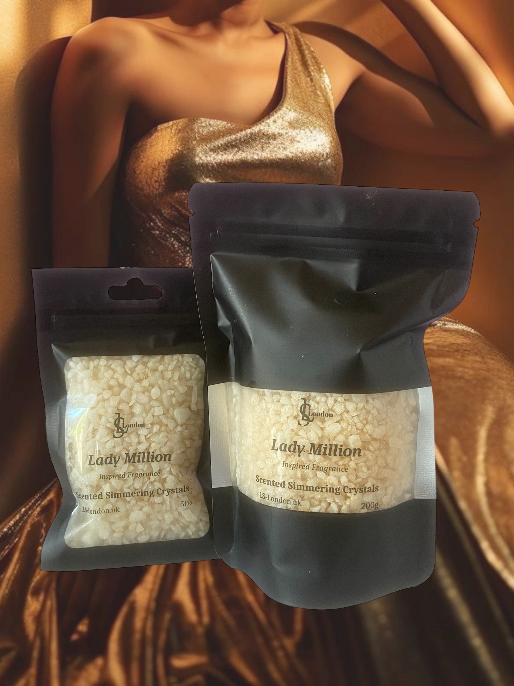 Lady Million sizzlers 200g and 50g