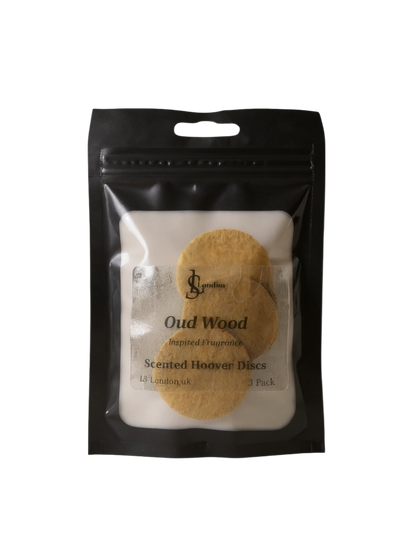 Oud Wood Scented Vacuum Hoover Discs