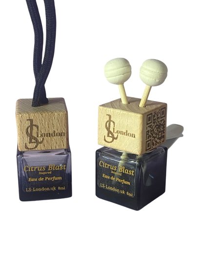 Unisex 8ml Hanging Or Clip on Car Diffuser