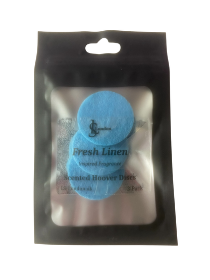 Fresh Linen Scented Vacuum Hoover Discs