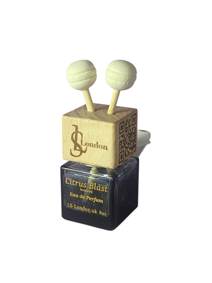Unisex 8ml Hanging Or Clip on Car Diffuser