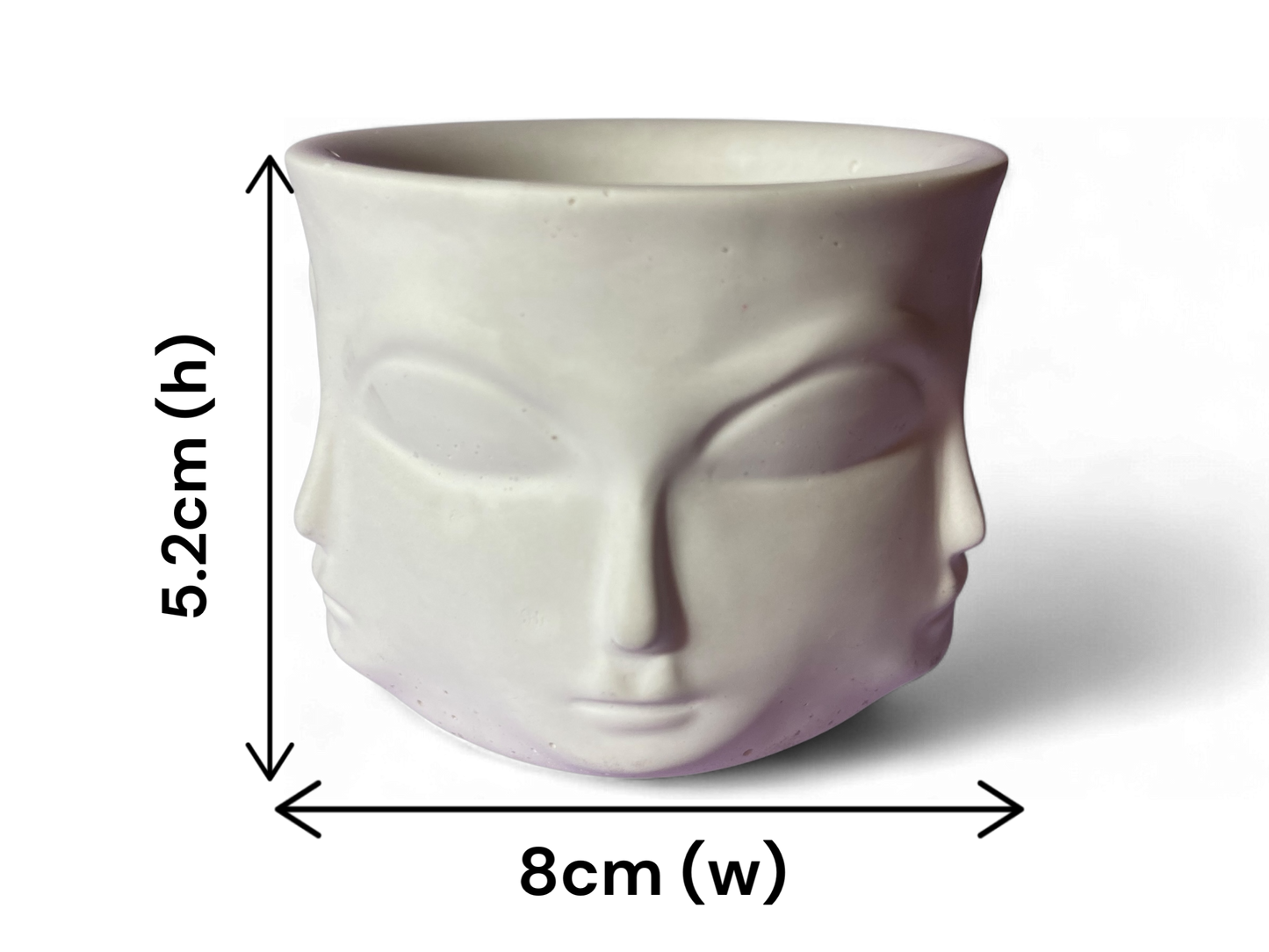 LS Design Abstract Faces Refillable 150g Container Candle £11.80 - £13.00