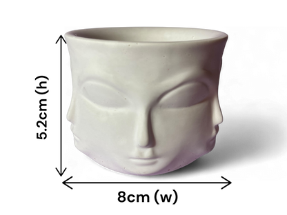 LS Design Abstract Faces Refillable 150g Container Candle £11.80 - £13.00