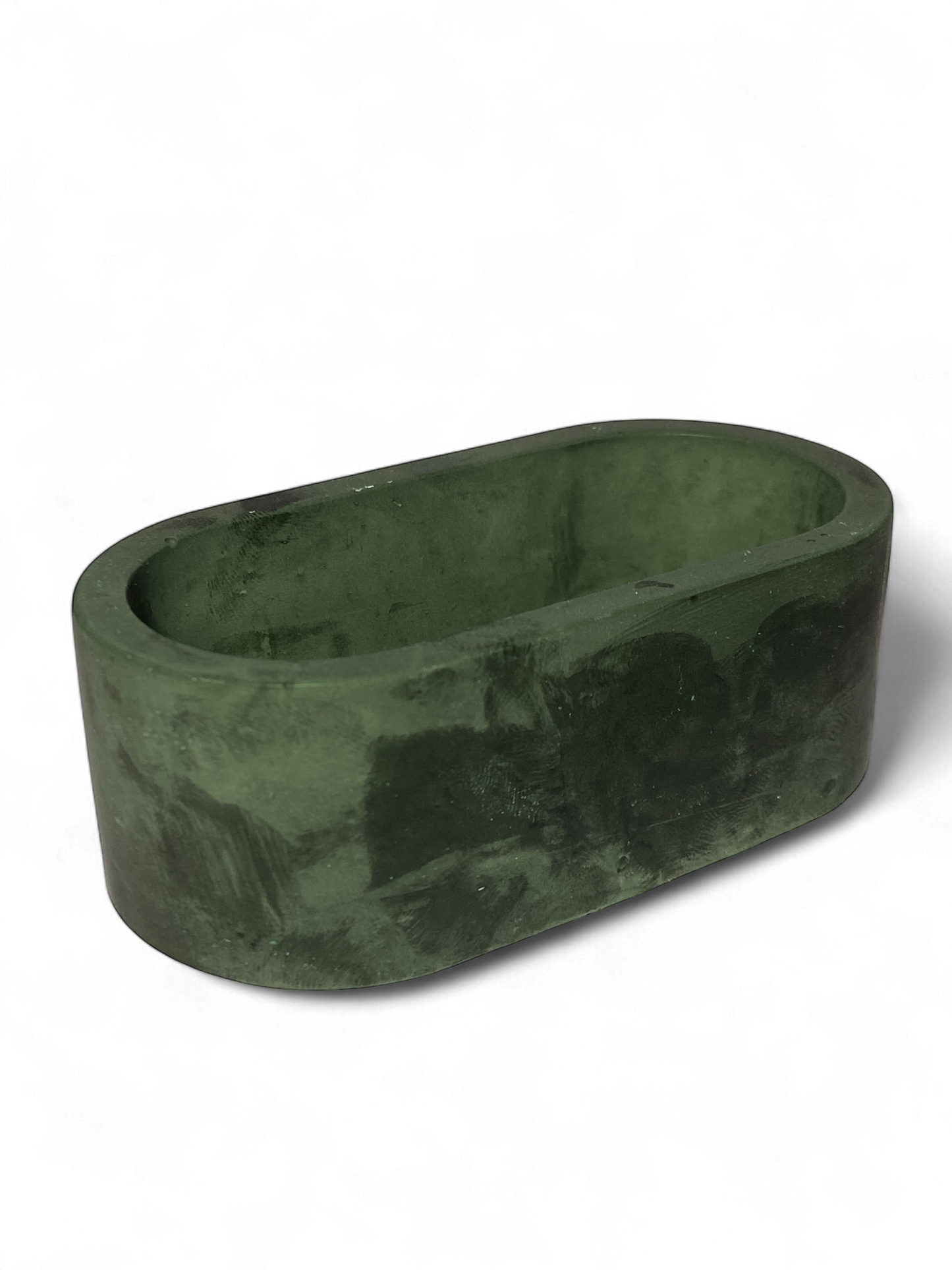 LS Design Mini Oval 50g Refillable Container Candle. Black, White Or Grey Marble £5.80 - £6.20