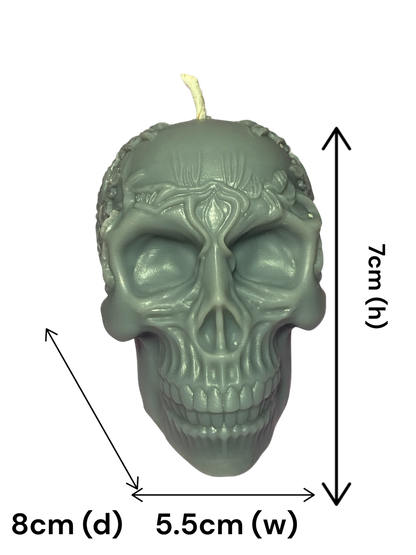 LS Design Candy Skull Style 150g Pillar Candles