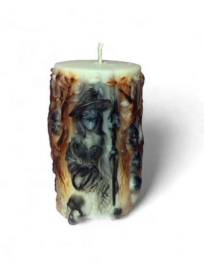 LS Design Witches Style 250g Pillar Candles