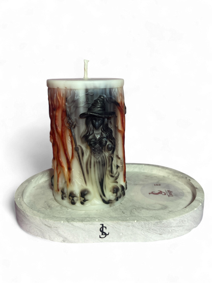 LS Design Witches Style 250g Pillar Candles