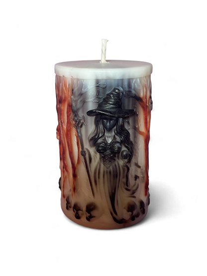 LS Design Witches Style 250g Pillar Candles