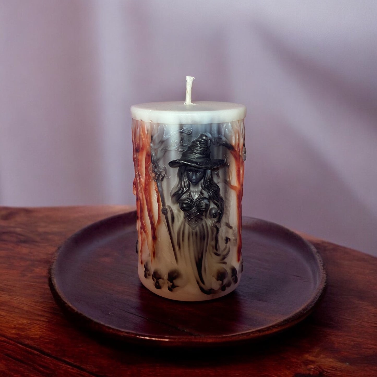 LS Design Witches Style 250g Pillar Candles