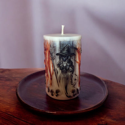 LS Design Witches Style 250g Pillar Candles