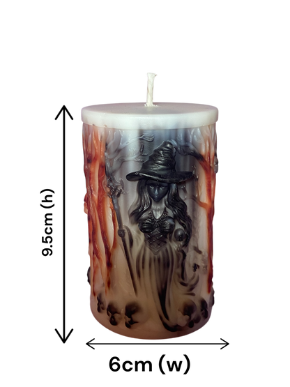 LS Design Witches Style 250g Pillar Candles