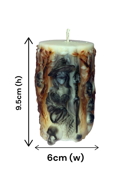 LS Design Witches Style 250g Pillar Candles