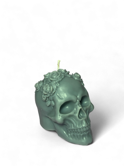 LS Design Candy Skull Style 150g Pillar Candles