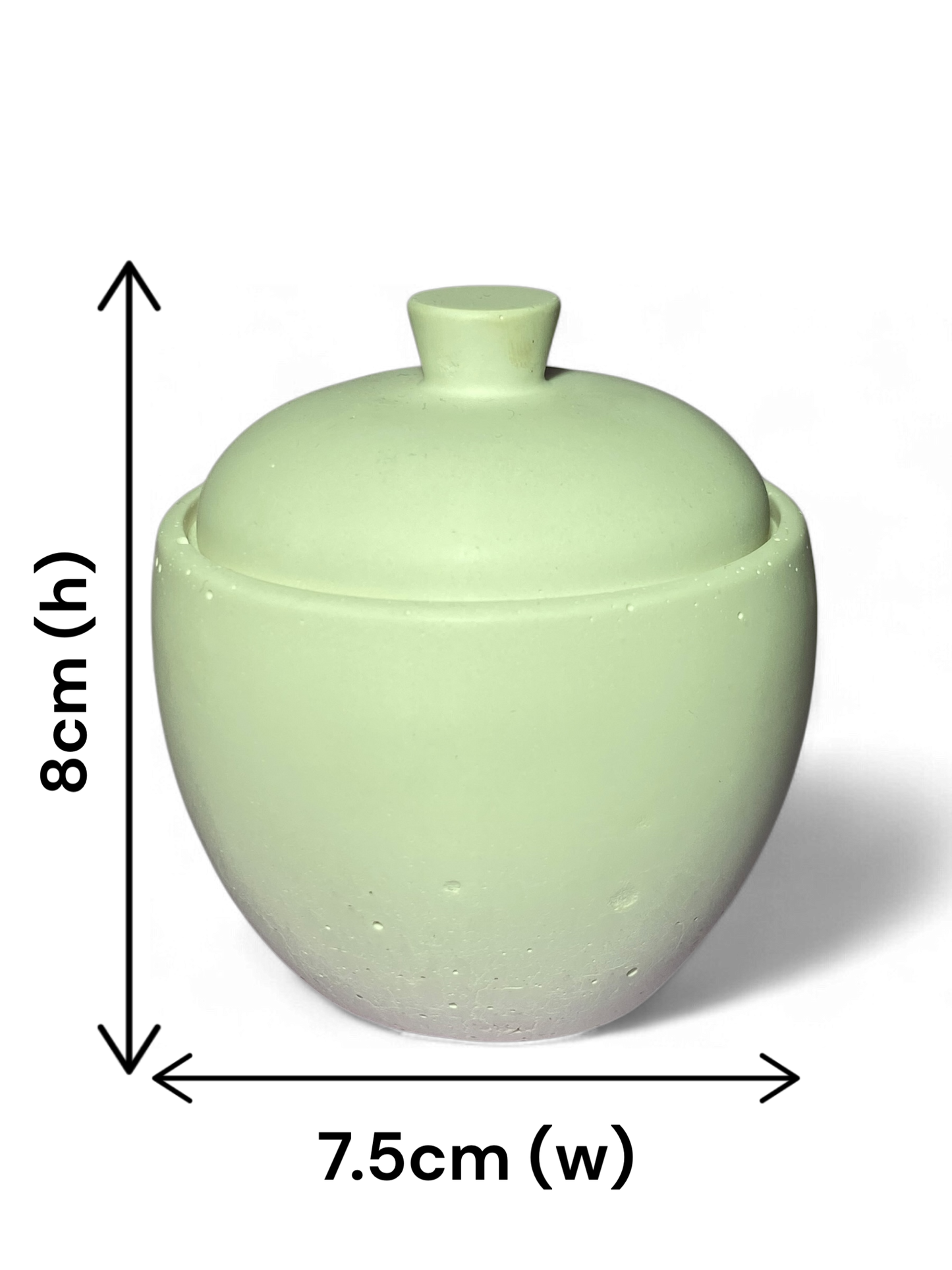LS Design Acorn Vase 90g Refillable Container Candle. Black, White Or Grey Marble £6.60- £7.40