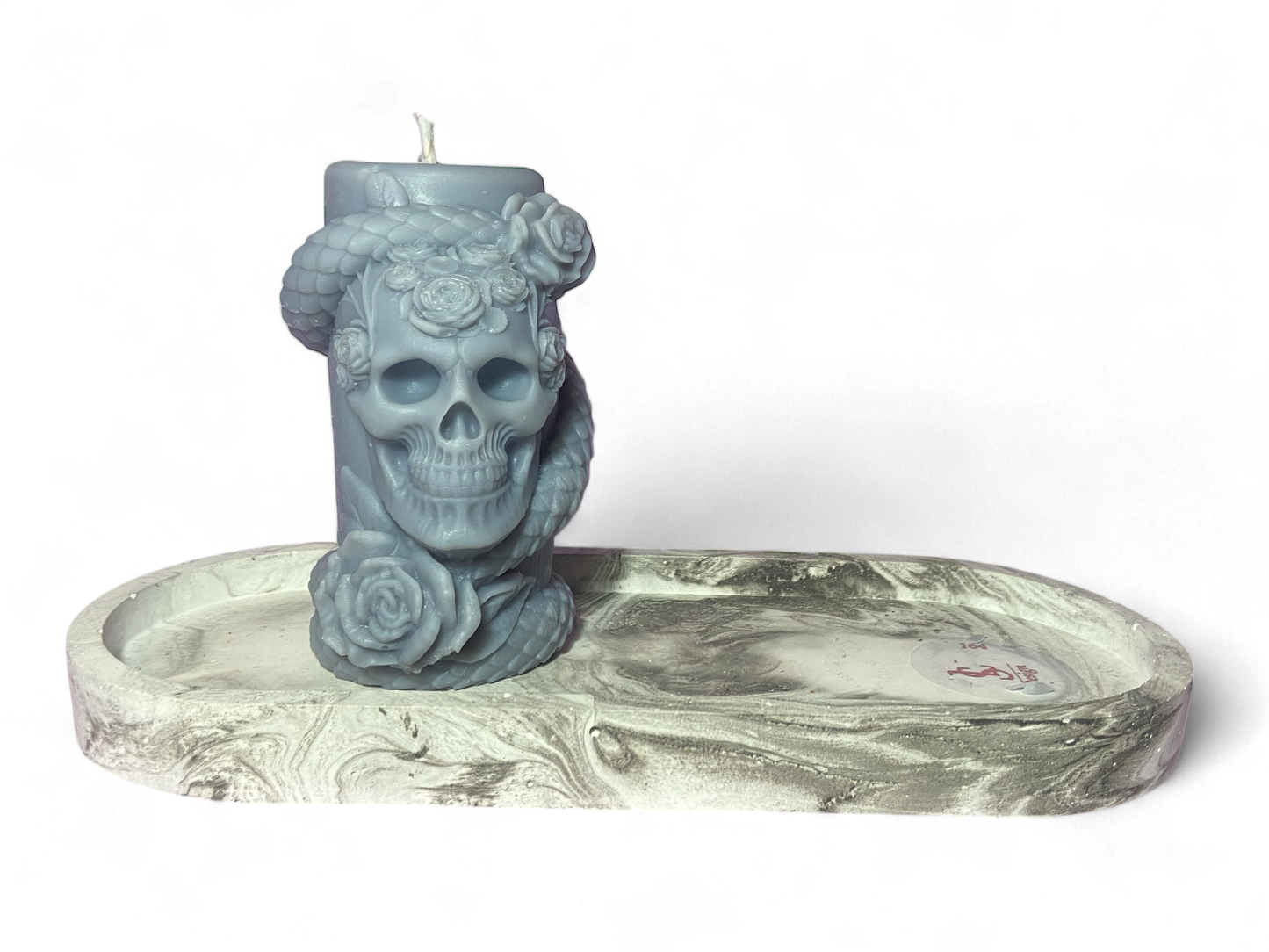 LS Design Snakes And Skulls 200g Pillar Candles
