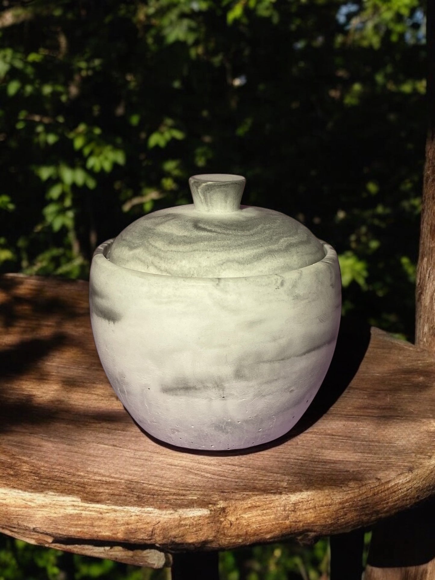 LS Design Acorn Vase 90g Refillable Container Candle. Black, White Or Grey Marble £6.60- £7.40