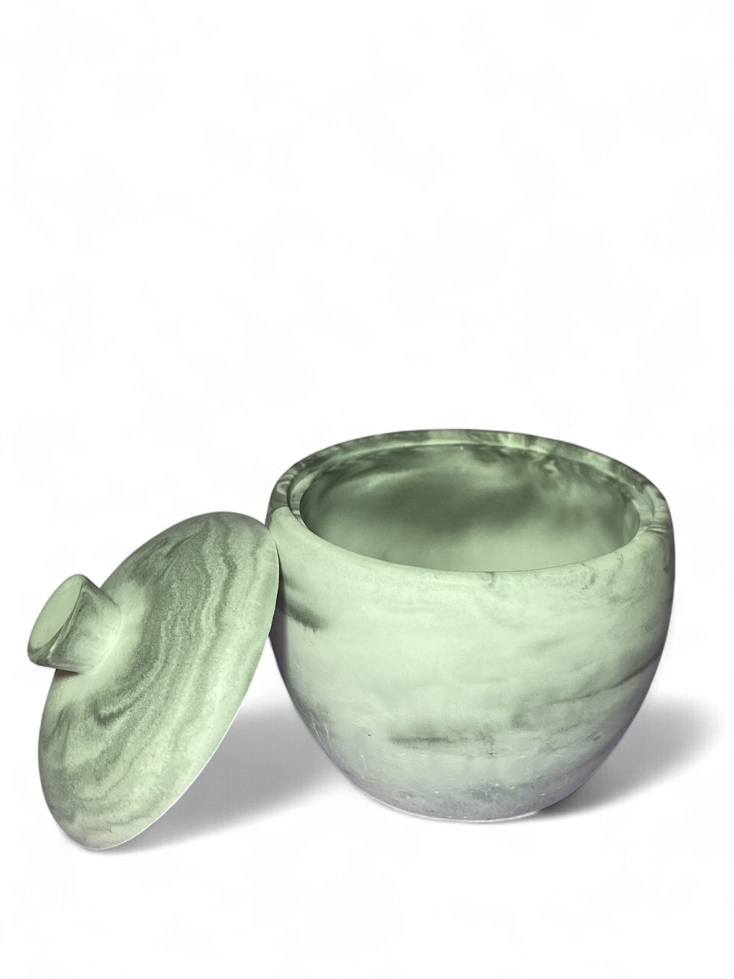 LS Design Acorn Vase 90g Refillable Container Candle. Black, White Or Grey Marble £6.60- £7.40