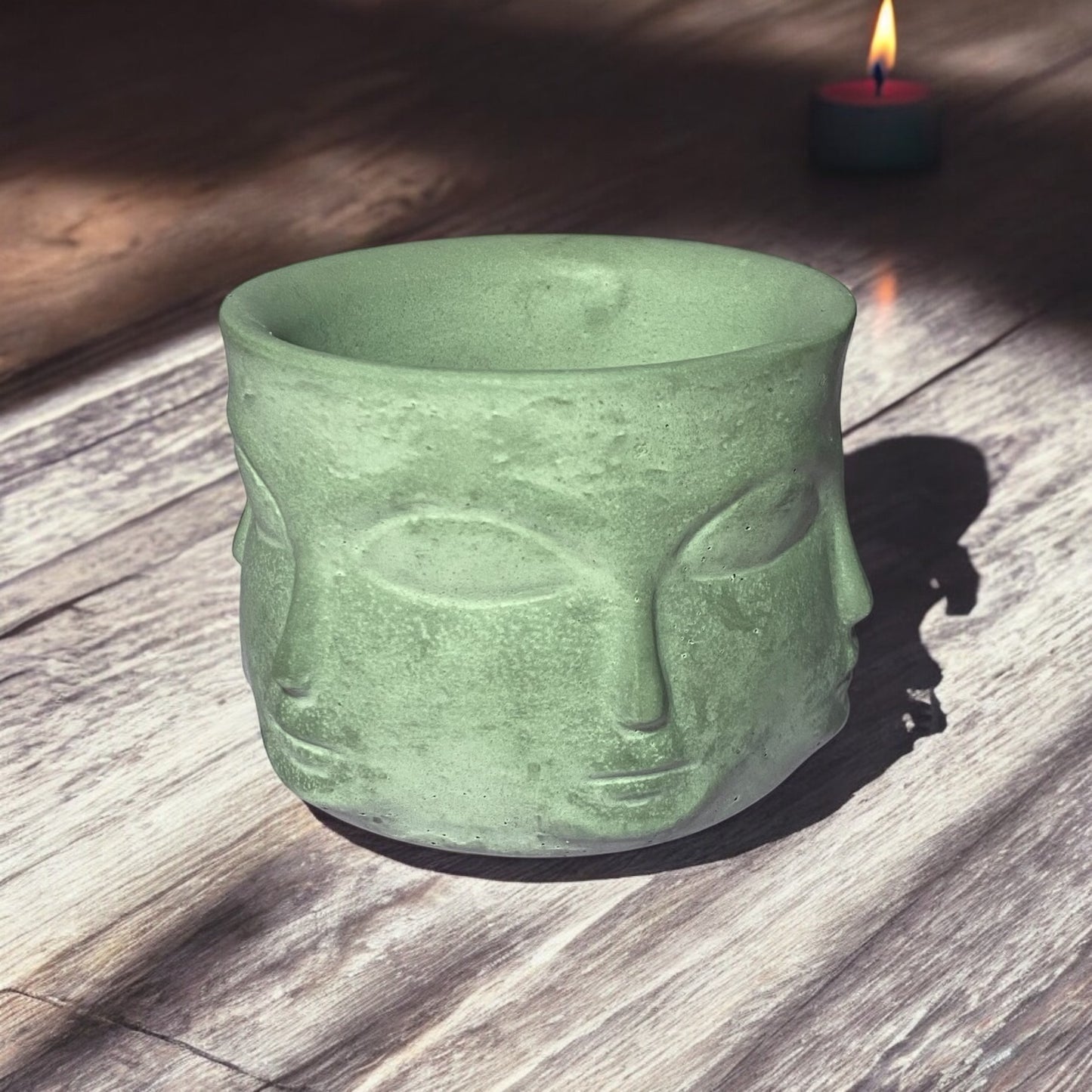 LS Design Abstract Faces Refillable 150g Container Candle £11.80 - £13.00