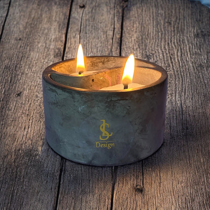 LS Design Yin Yang 200g Refillable Container Candle. Black, White Or Grey Marble £11.80 - £13.00