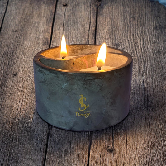 LS Design Yin Yang 200g Refillable Container Candle. Black, White Or Grey Marble £11.80 - £13.00