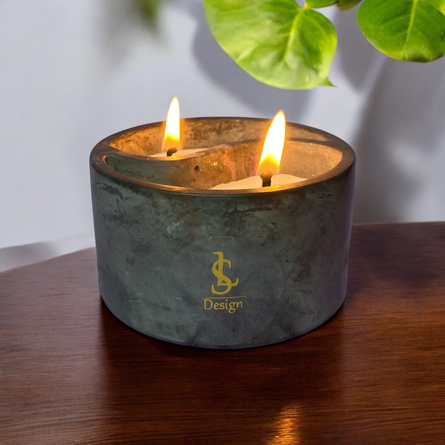 LS Design Yin Yang 200g Refillable Container Candle. Black, White Or Grey Marble £11.80 - £13.00