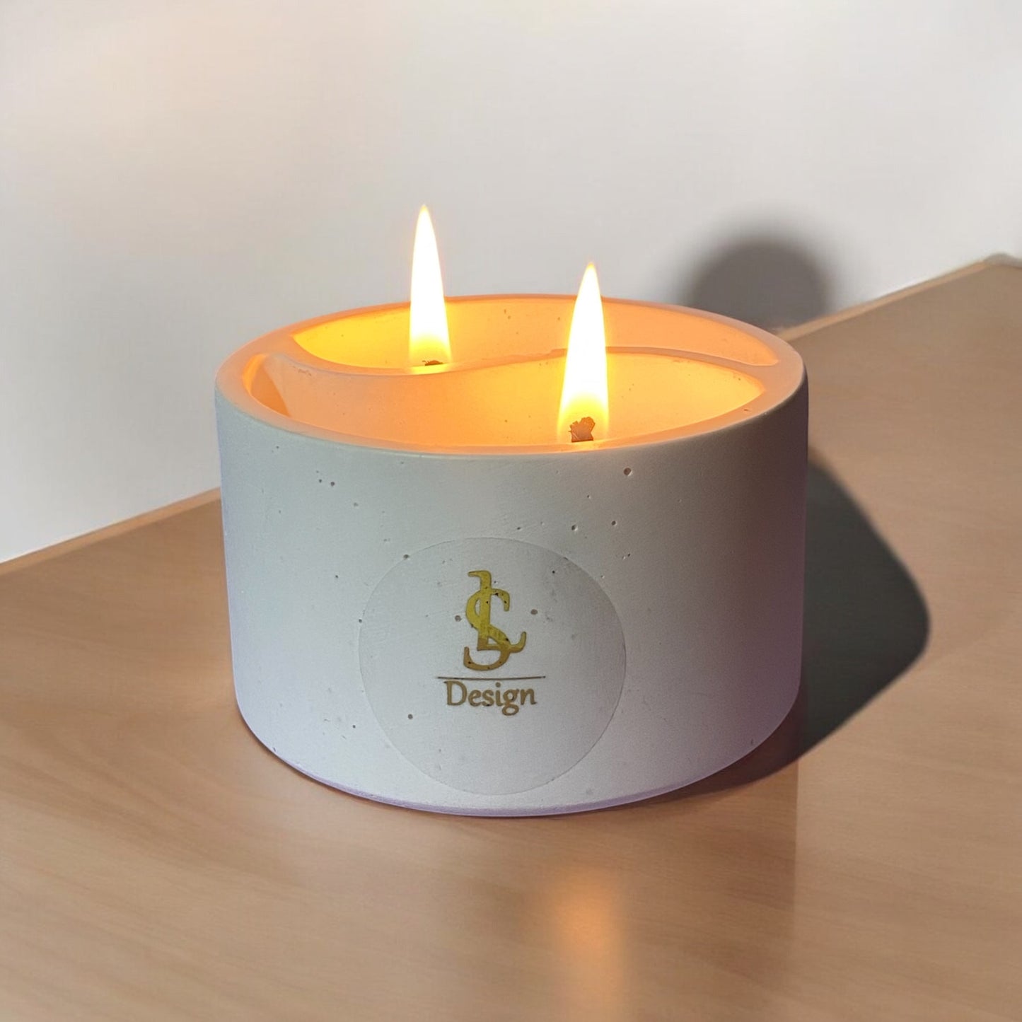 LS Design Yin Yang 200g Refillable Container Candle. Black, White Or Grey Marble £11.80 - £13.00