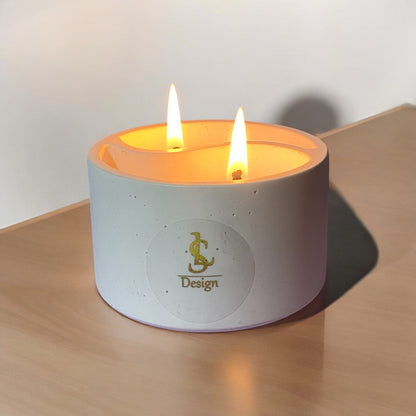 LS Design Yin Yang 200g Refillable Container Candle. Black, White Or Grey Marble £11.80 - £13.00