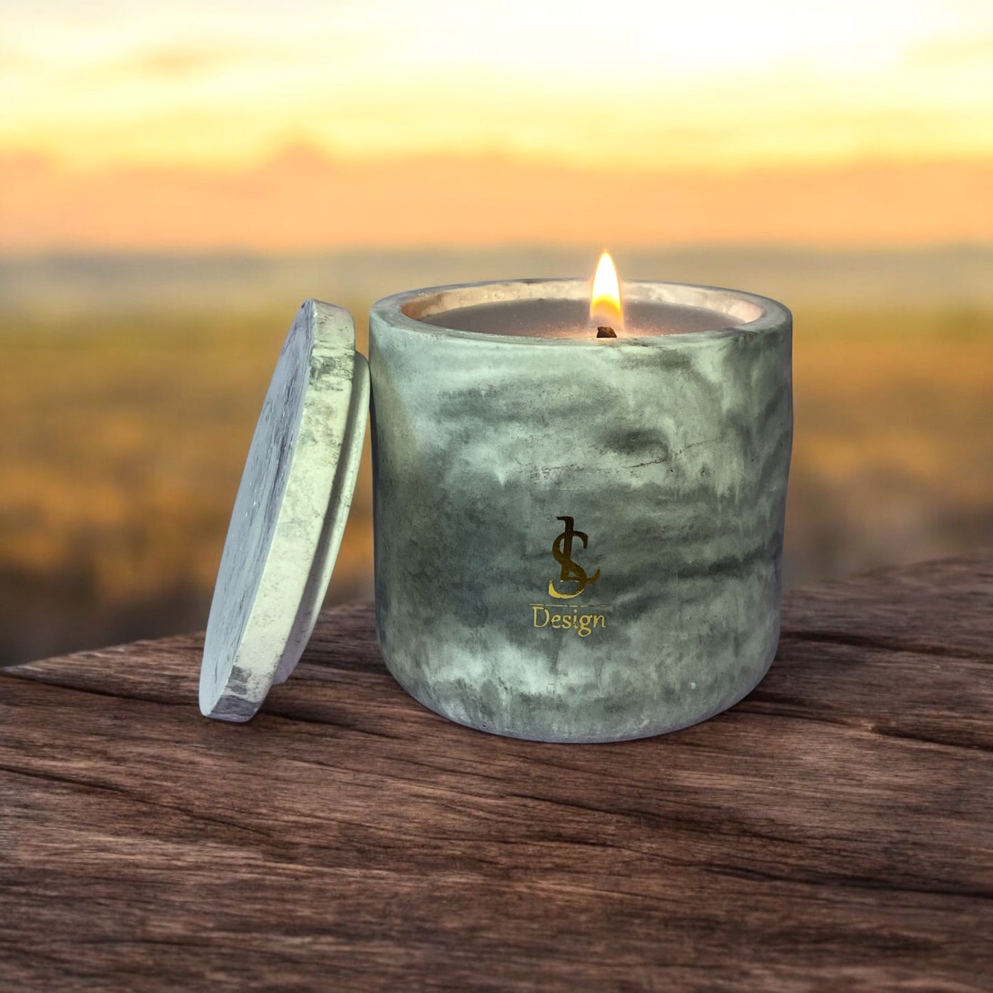 LS Design Signature 150g Refillable Container Candle. Black, White Or Grey Marble £13.60 - £14.80