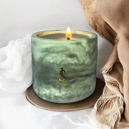 LS Design Signature 150g Refillable Container Candle. Black, White Or Grey Marble £13.60 - £14.80