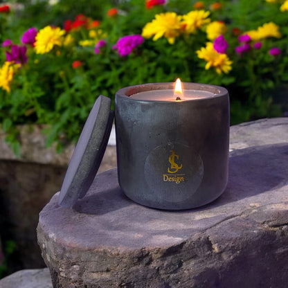 LS Design Signature 150g Refillable Container Candle. Black, White Or Grey Marble £13.60 - £14.80