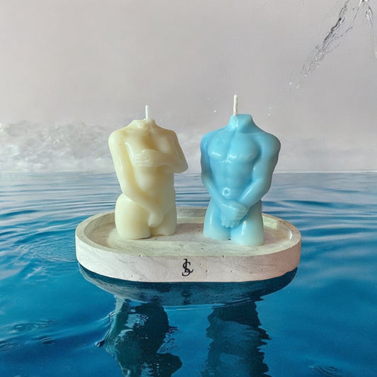 Jean Paul Gaultier "Le Male" And "Classique" Inspired Scented 90g Pillar Candle