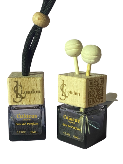 Calacas Lush Inspired  Designer 8ml Hanging Or Clip on Car Diffuser
