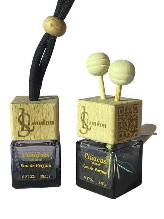 Calacas Lush Inspired  Designer 8ml Hanging Or Clip on Car Diffuser