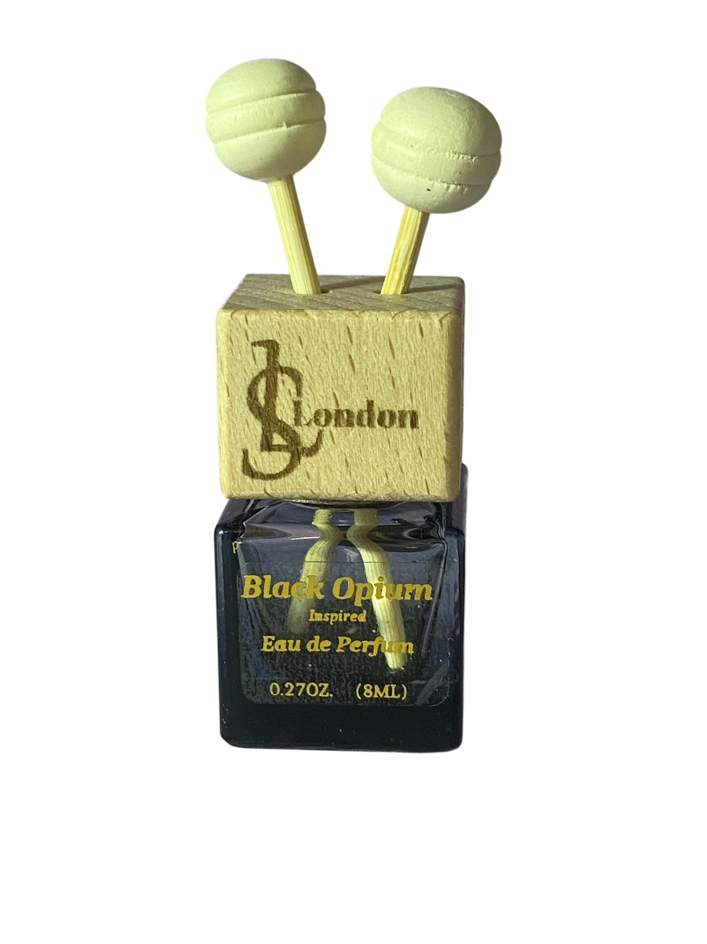 Black Opium Inspired Designer 8ml Hanging Or Clip on Car Diffuser