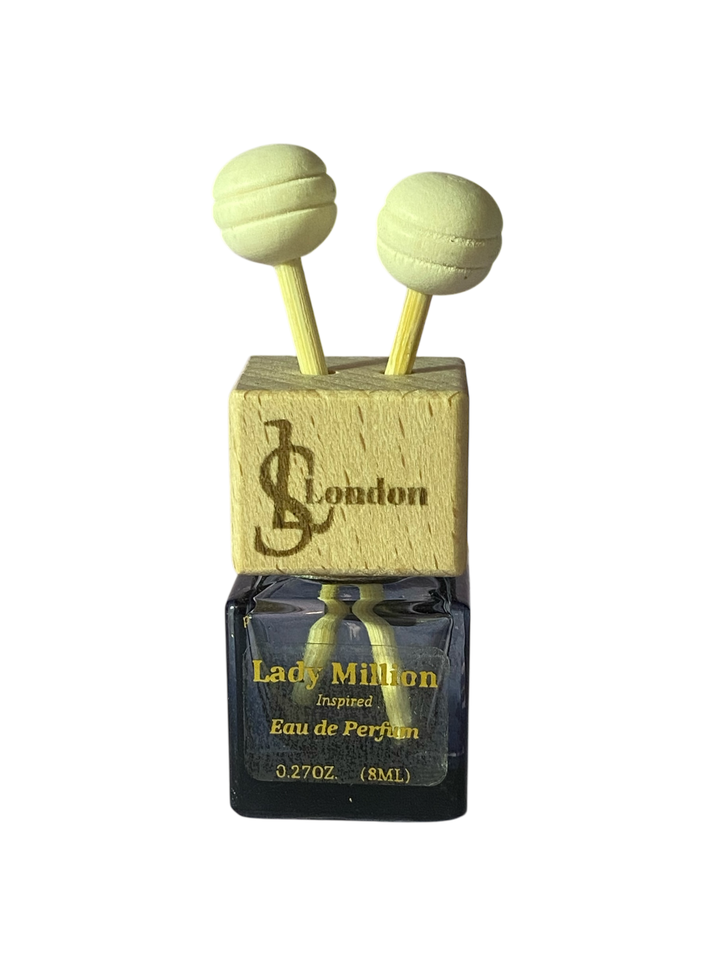 Lady Million Inspired  Designer 8ml Hanging Or Clip on Car Diffuser