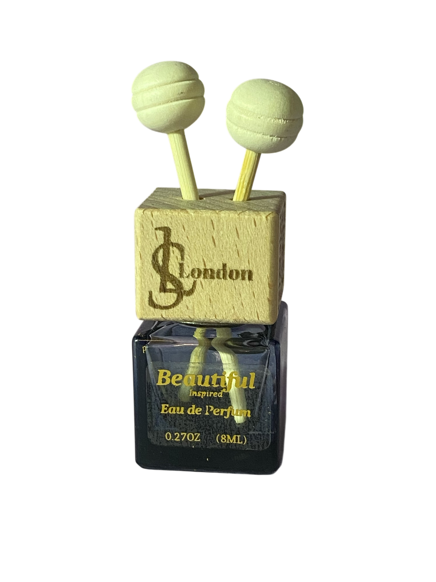 Beautiful Inspired  Designer 8ml Hanging Or Clip on Car Diffuser
