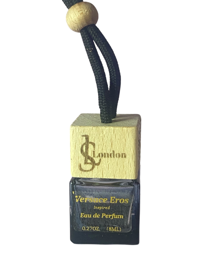 Versace Eros Inspired  Designer 8ml Hanging Or Clip on Car Diffuser