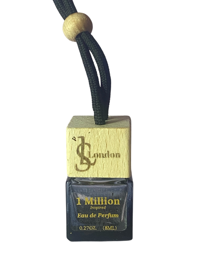 1 Million Inspired  Designer 8ml Hanging Or Clip on Car Diffuser