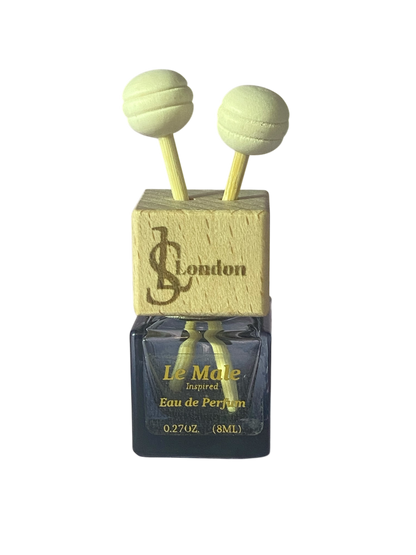 Le Male Inspired Fragrance 8ml Hanging Or Clip on Car Diffuser
