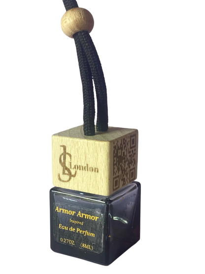 Male Designer 8ml Hanging Or Clip on Car Diffuser