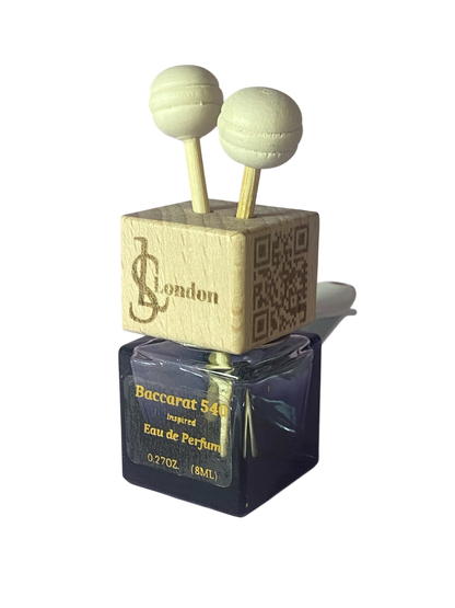 Baccarat Rouge 540 Inpireed Designer 8ml Hanging Or Clip on Car Diffuser