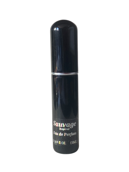 All Men's Dupe Designer Inspired Eau de perfume 5ml Refillable Travel Atomiser