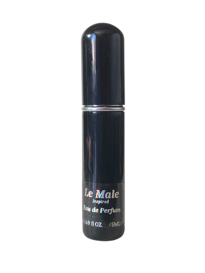 All Men's Dupe Designer Inspired Eau de perfume 5ml Refillable Travel Atomiser