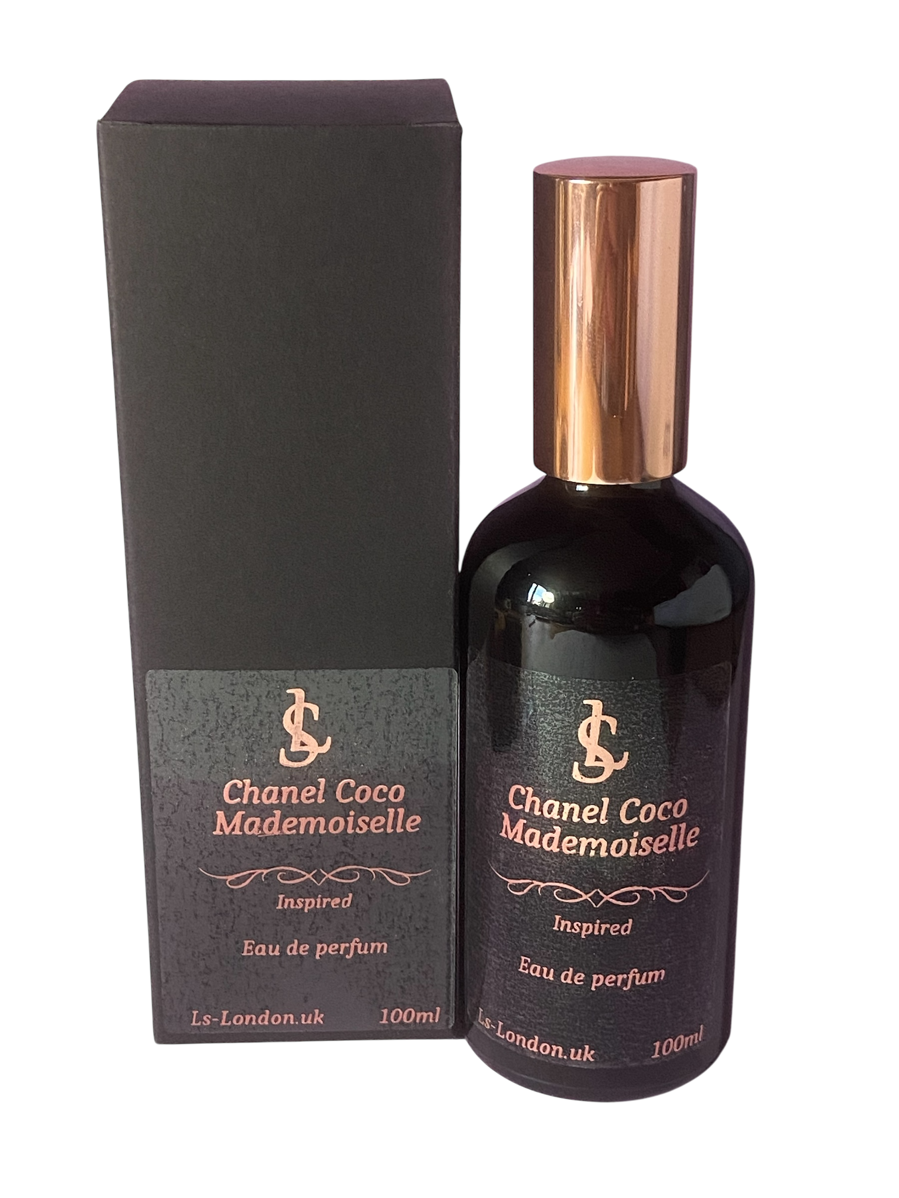 Ls London's Dupe designer perfume inspired by Chanel Coco Mademoiselle 100ml with box