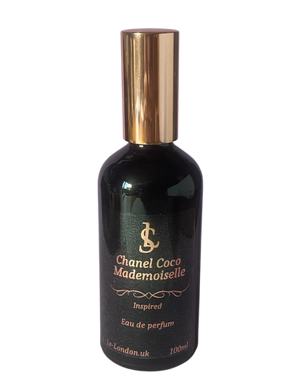 Ls London's Dupe designer perfume inspired by Chanel Coco Mademoiselle 100ml