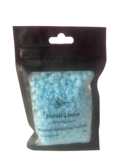 Fresh Linen, Scented Simmering Crystals (Sizzlers)