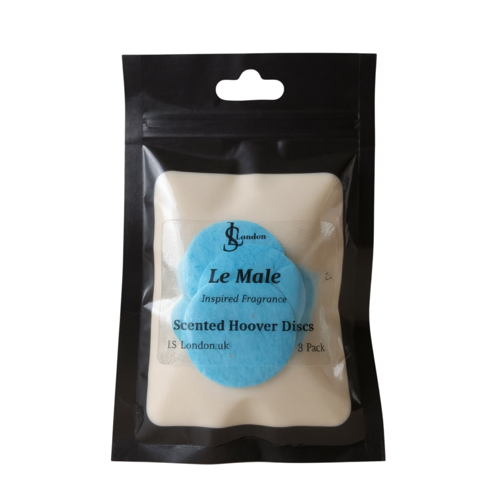 Le Male Inspired Scented Vacuum Hoover Discs