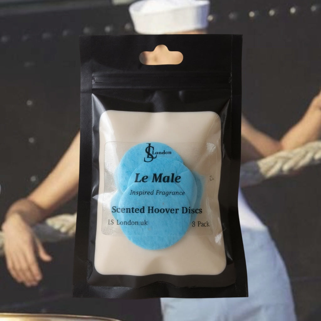 All Male Designer Inspired Scented Vacuum Hoover Discs ( Quick Select)